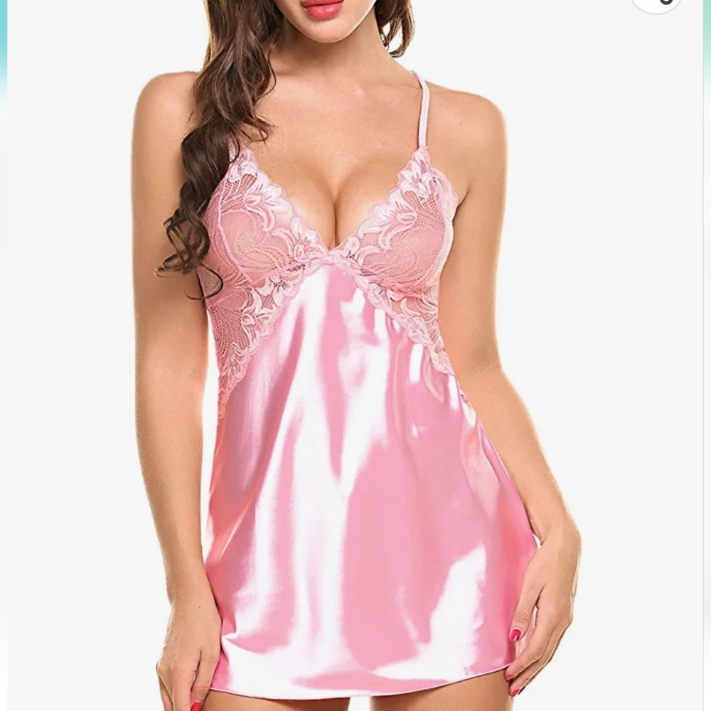 AVIDLIVE Lace Chemise, Lingerie Large - Boudoir